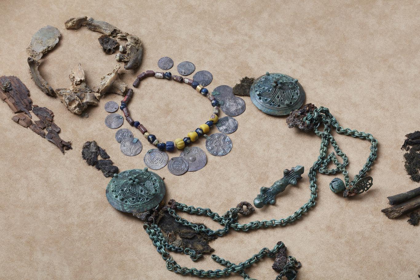 Grave goods from the Eura woman's grave (no. 56)