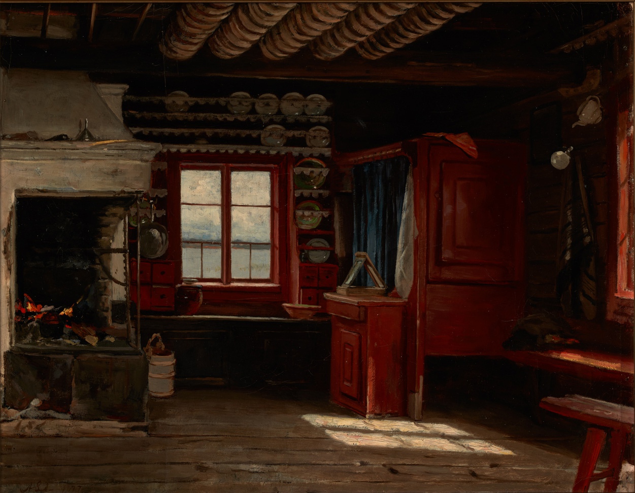 Tupainteriööri Ahvenanmaalla 1877