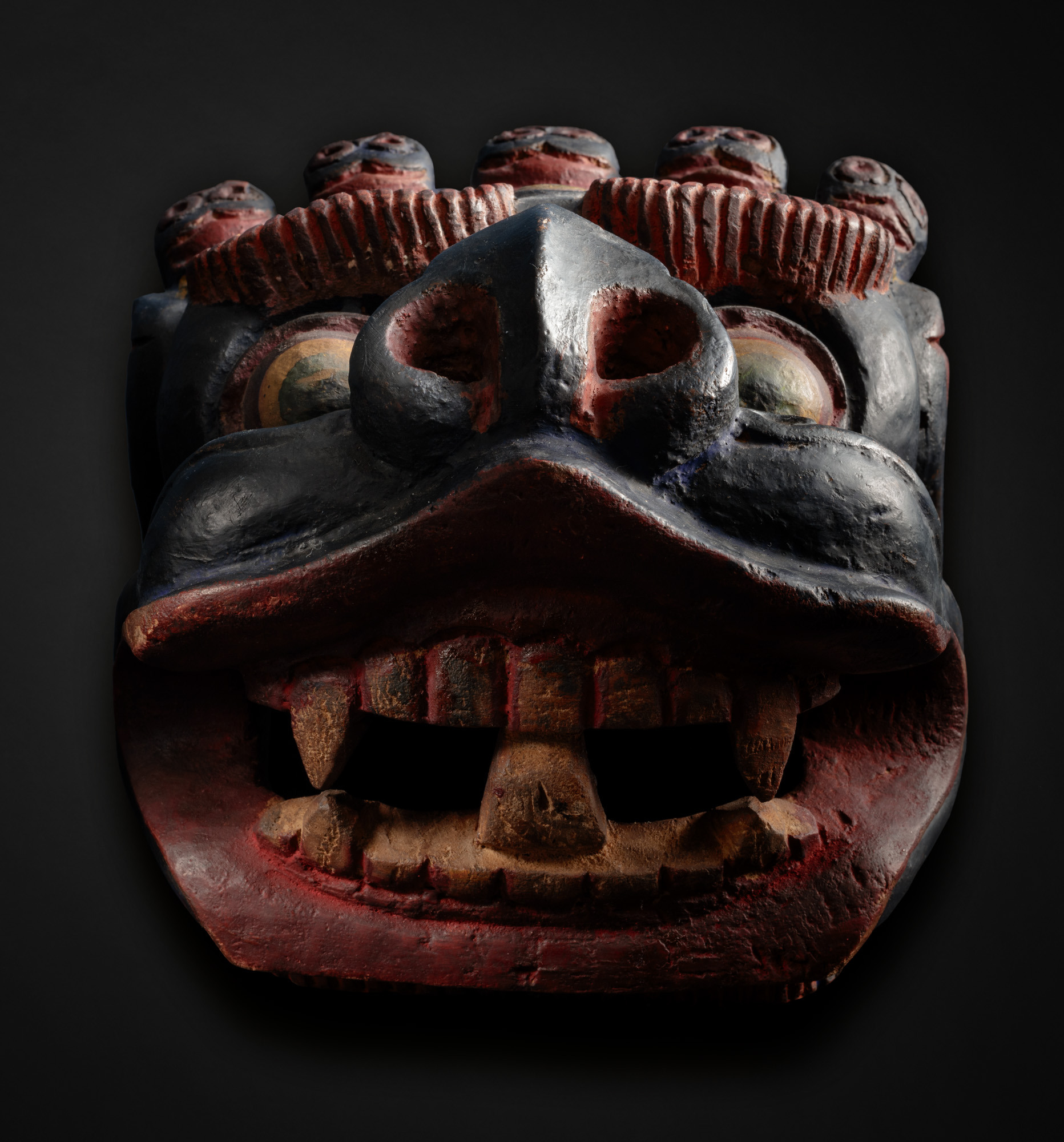 Dance mask from Tibet